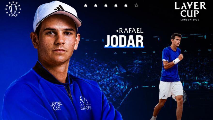 Jódar da otro salto: jugará la Laver Cup junto a Alcaraz