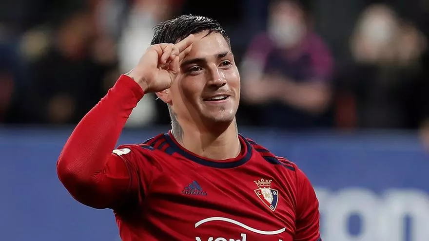 La criticada reacción de unos ultras de Osasuna al gol de Chimy Ávila