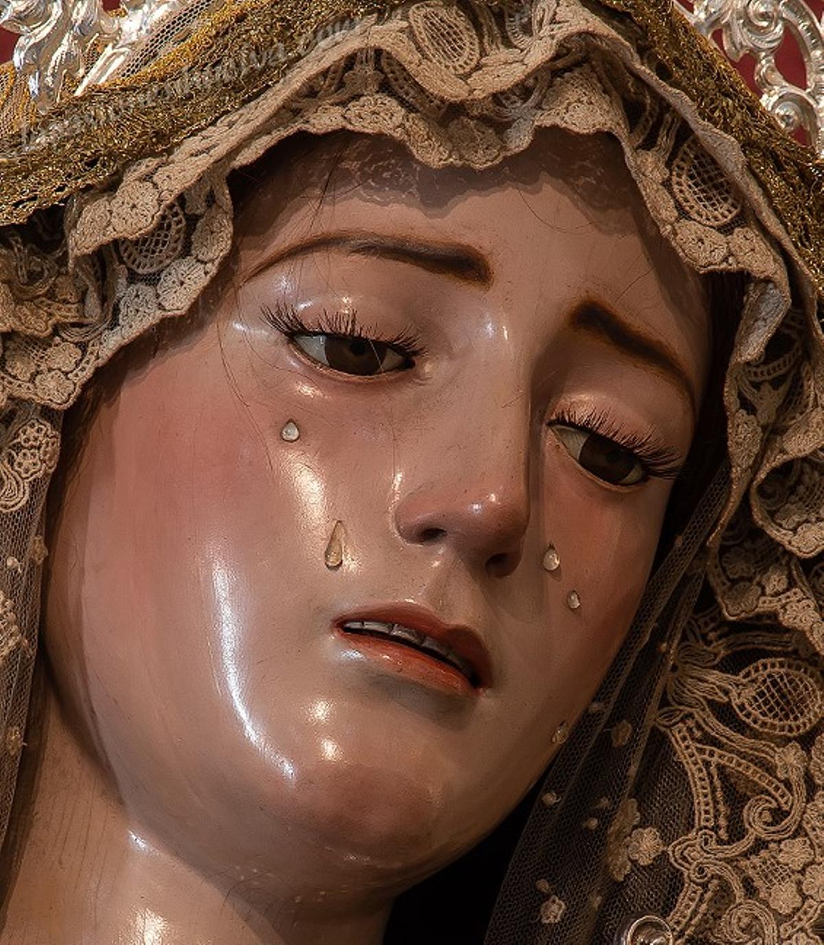 Virgen de la Soledad, Isla Cristina (Huelva) (c.1775-1790), atribuida a Vicente Asensio de la Cerda.