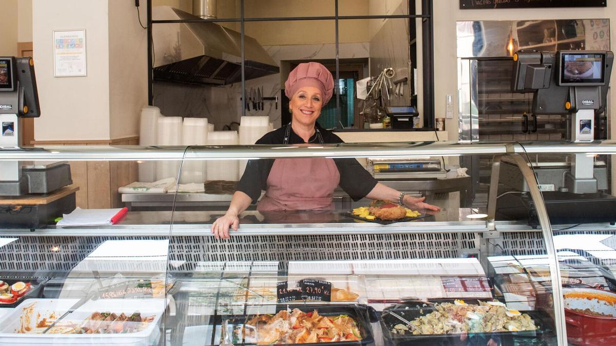 Isabel Galán, responsable de 4 Caminos comida para llevar