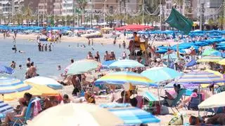 ¿Casetas para socorristas en las playas de Benidorm? Los trabajadores piden poder ponerse a cubierto