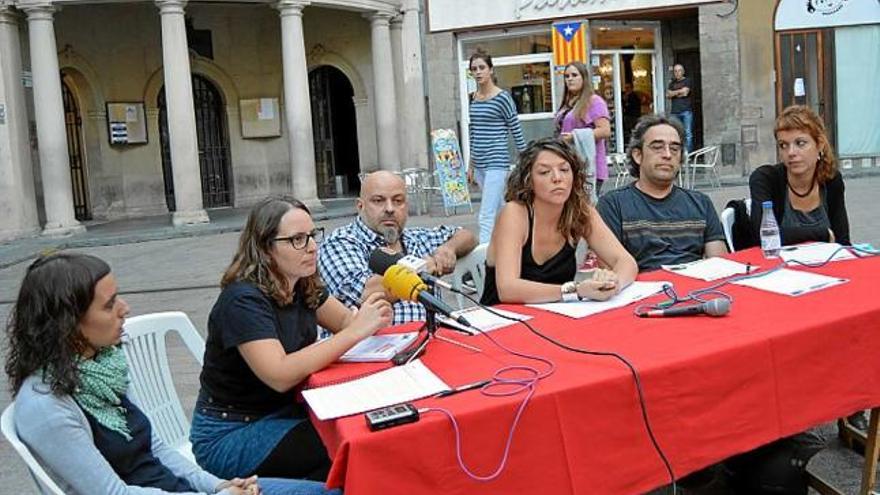 La CUP fent balanç dels seus primers 100 dies al govern, el setembre