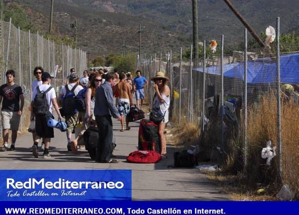 LOS FIBERS  SE MARCHAN DE LA ZONA DE ACAMPADA DEL FIB (2009)