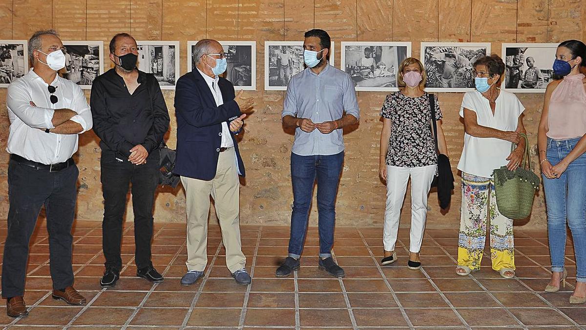 Momento de la inauguración. carmen mas/fundación bancaja