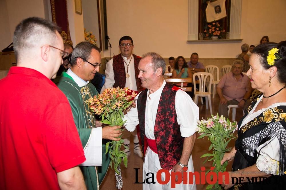 Ofrenda a los Santos patronos de Calasparra