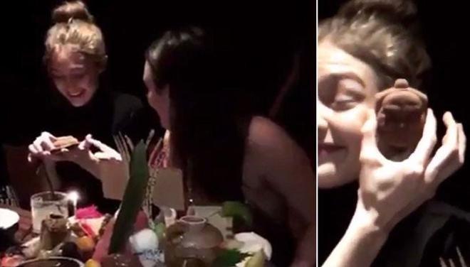 Gigi Hadid y Bella Hadid de cena en un restaurante asiático