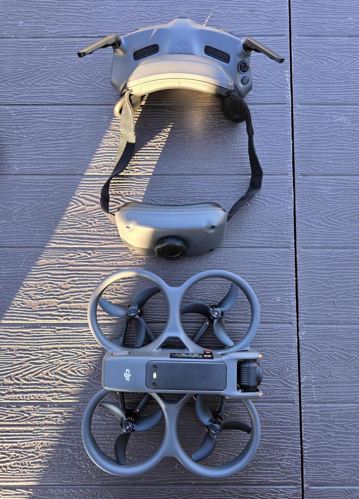 El dron FPV funciona con gafas 3D