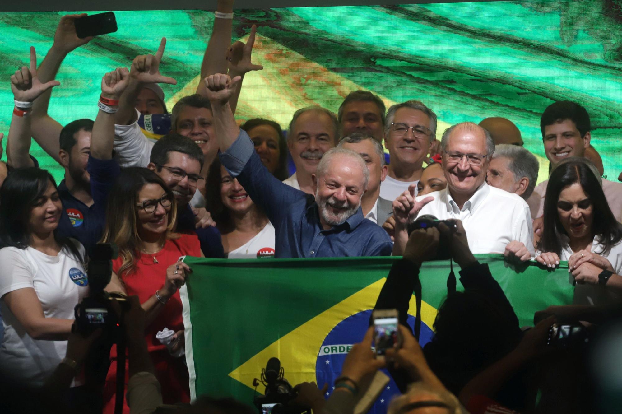 Lula da Silva, vencedor de las elecciones presidenciales de Brasil.