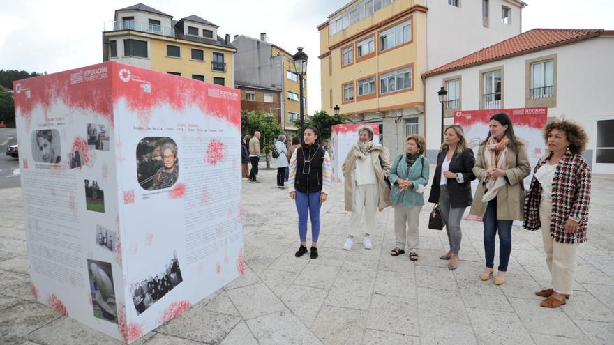 A inauguración da exposición en Vila de Cruces tivo lugar onte pola tarde. | // BERNABÉ/JAVIER LALÍN