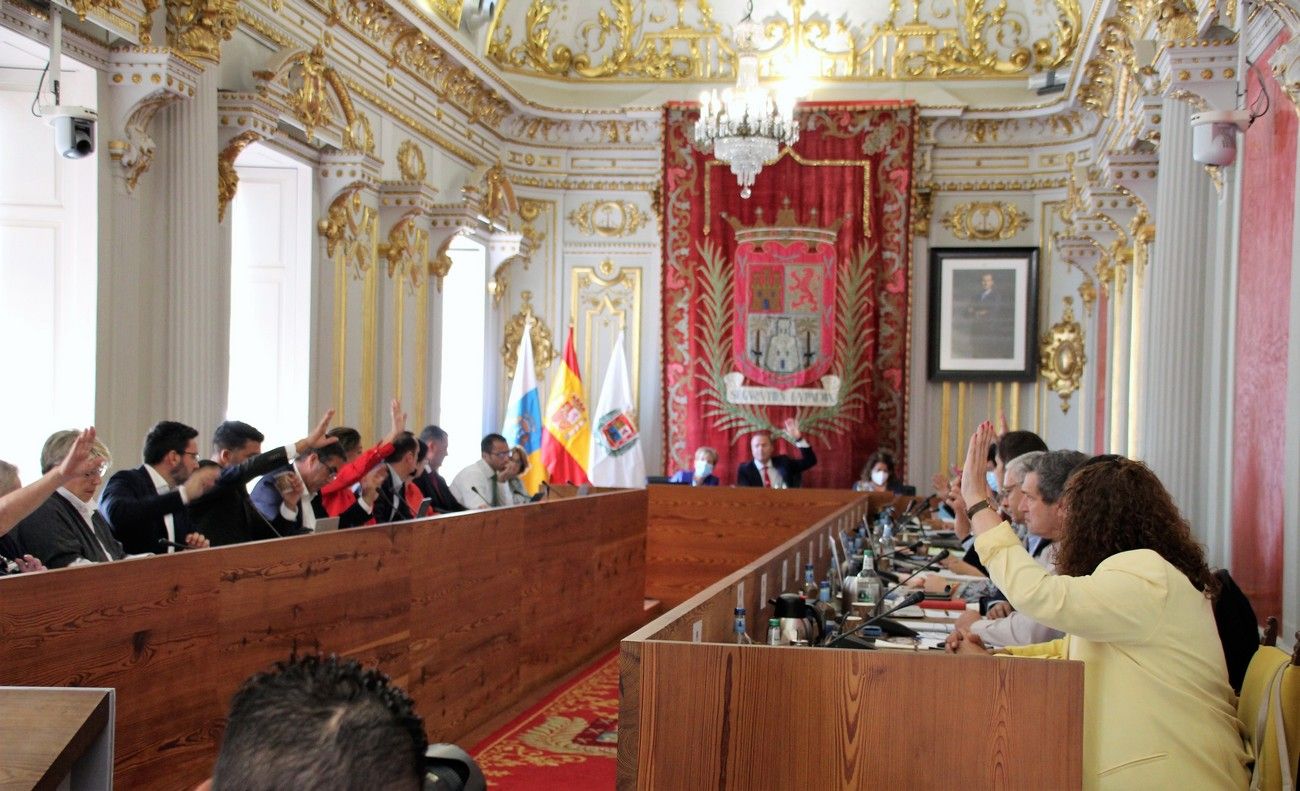 Pleno del Ayto de Las Palmas de GC, 27 mayo 2022