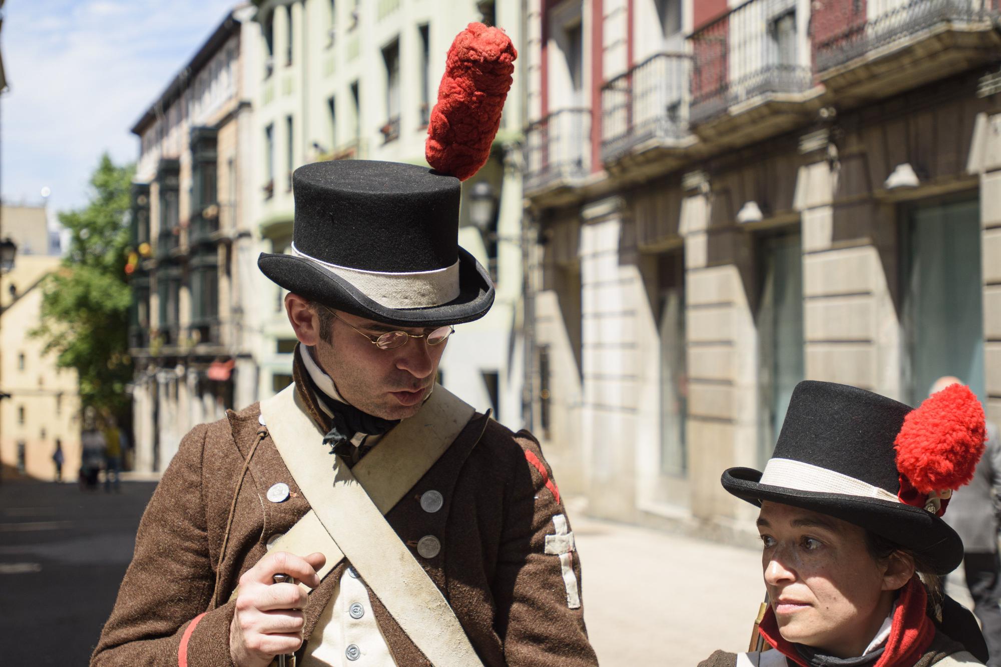 En imágenes: así fue la recreación en Oviedo de la revolución asturiana contra los franceses