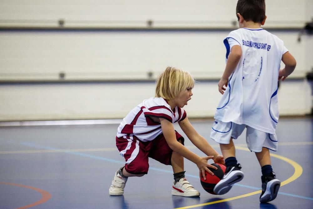 El objetivo de estas diadas es captar a niños para que jueguen al baloncesto