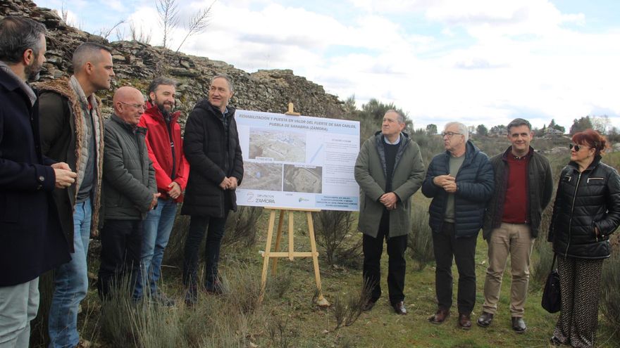 El Fuerte de San Carlos se convertirá en un nuevo recurso turístico de Puebla de Sanabria
