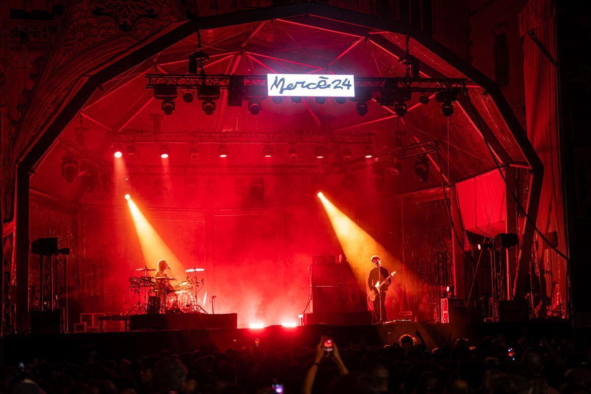 Conciertos de la Mercè en la avenida de la Catedral.