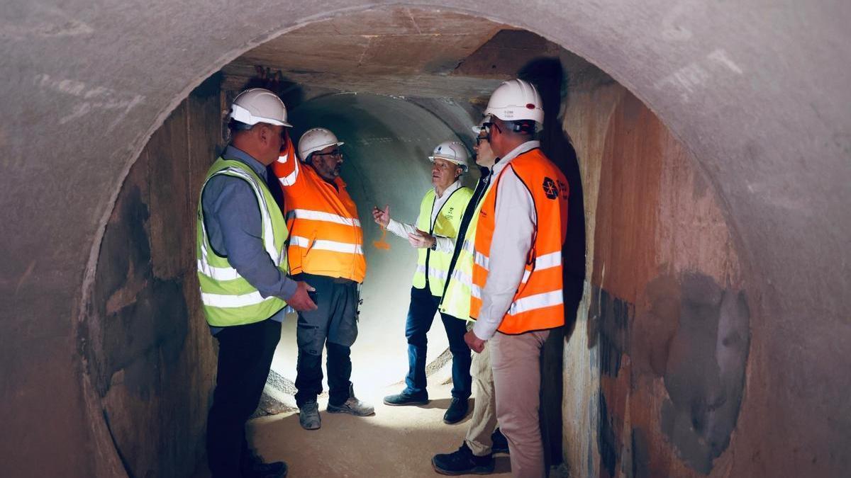 El gran colector afronta su última fase con el objetivo de mejorar la capacidad de drenaje de Burriana y reducir el riesgo de inundaciones durante episodios de lluvias intensas.