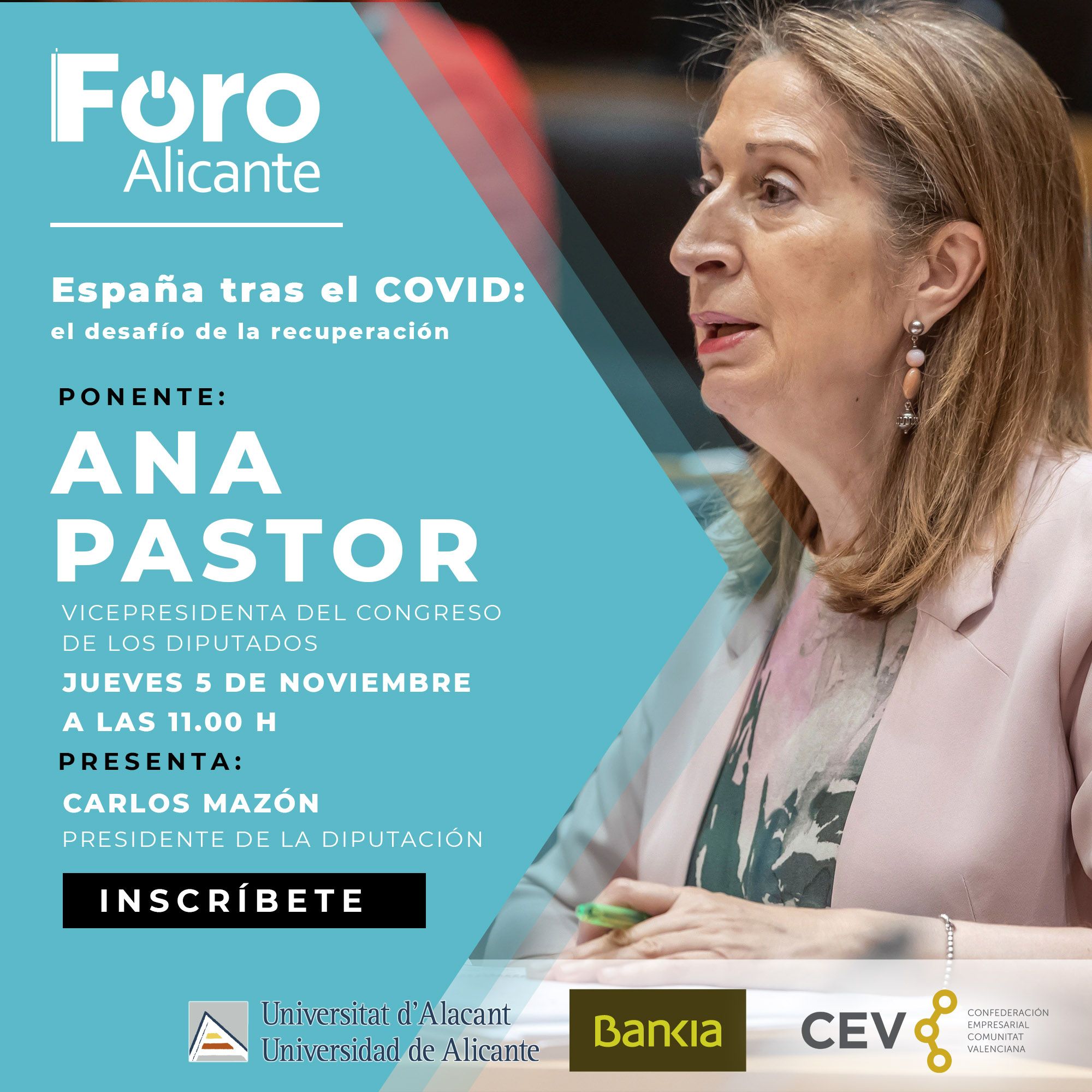 Foro Alicante con Ana Pastor