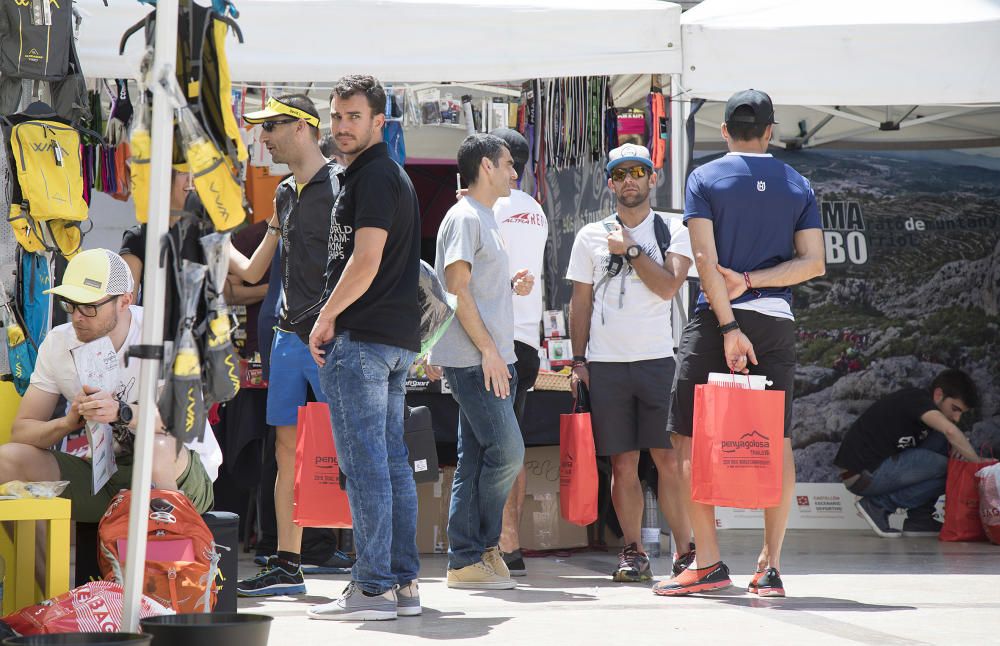 Feria del corredor del mundial de trail en Castelló