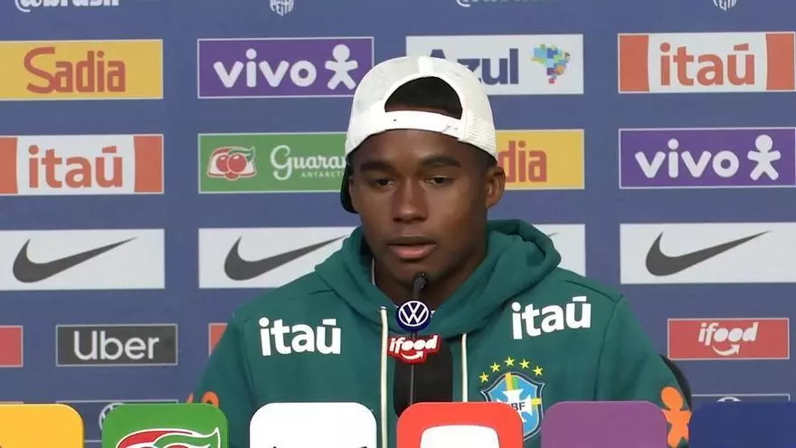 Endrick: "No podía haber un mejor entrenador para Brasil que Ancelotti"