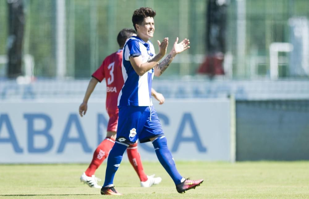 El Fabril golea al Compos con 5 goles de Pinchi