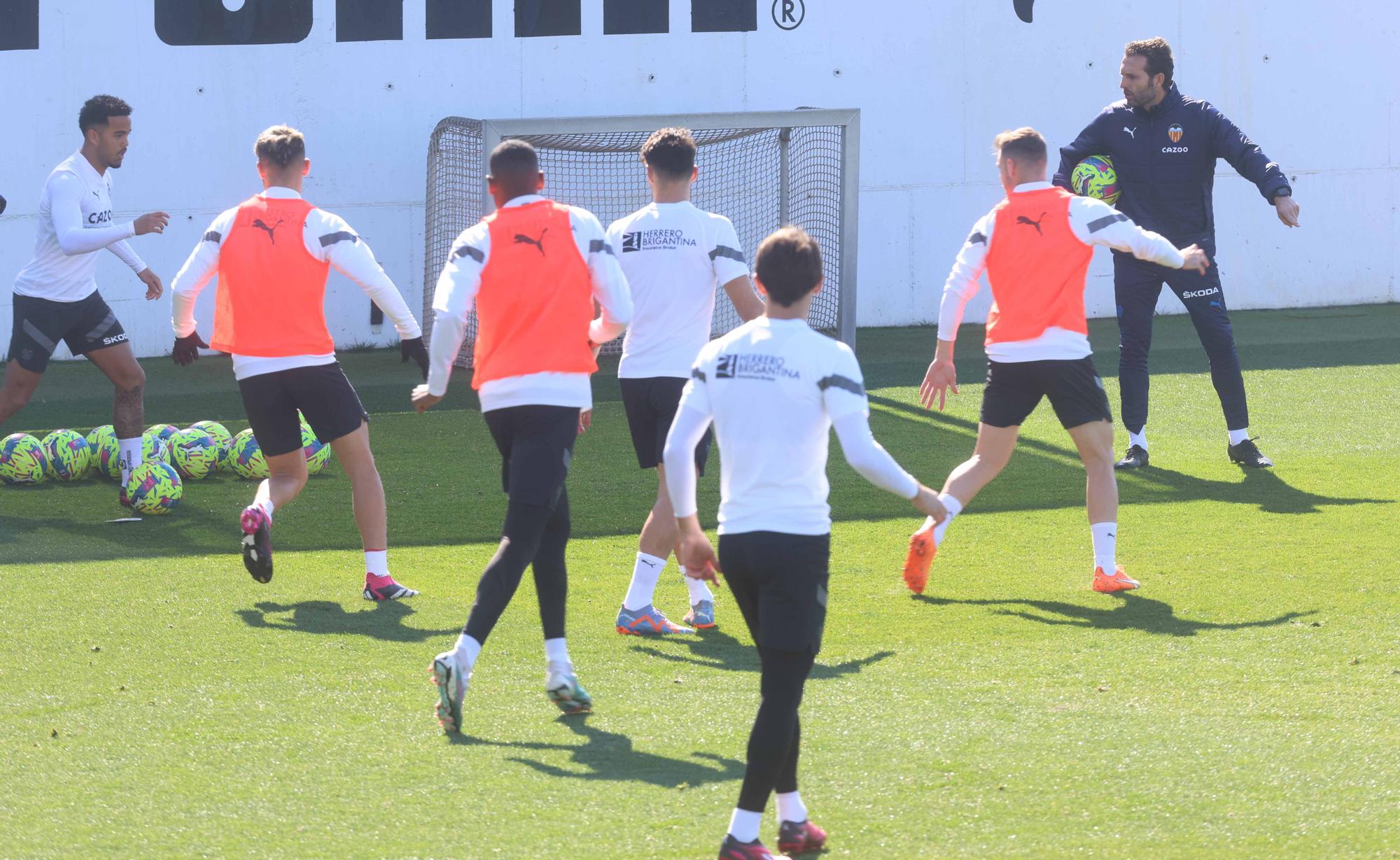 Así ha sido el entrenamiento del Valencia CF de este miércoles