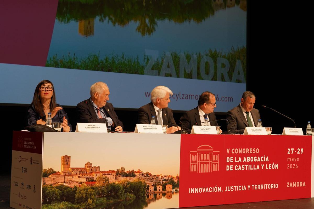 El V Congreso de la Abogacía de Castilla y León analiza en Zamora el futuro de la Justicia.