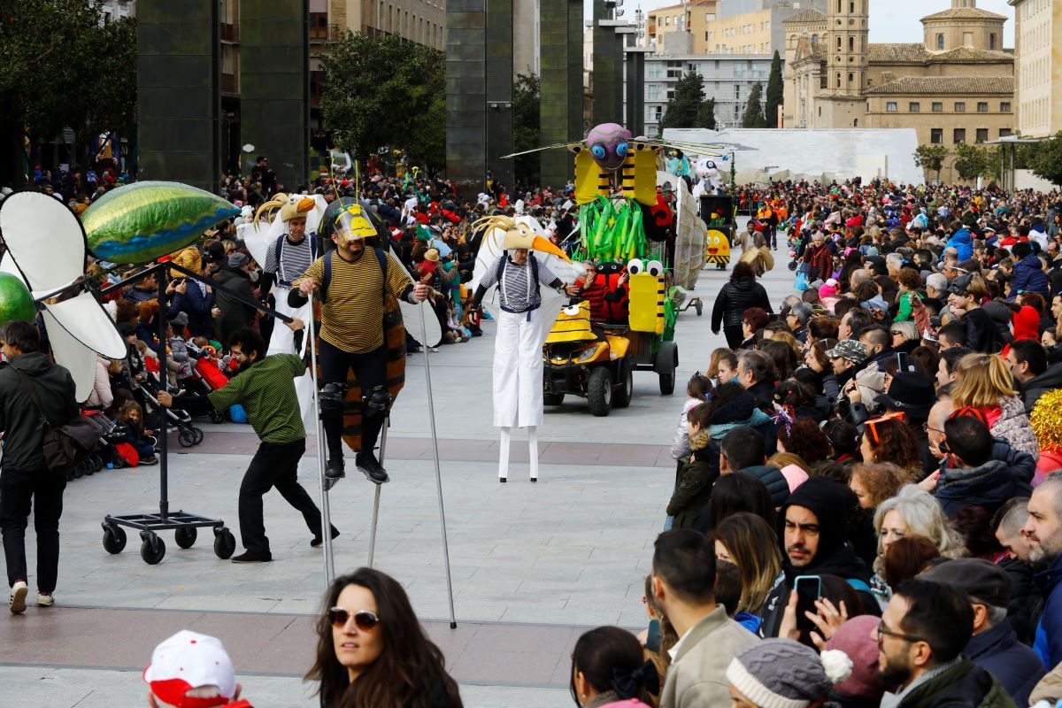 Carnaval infantil en Zaragoza