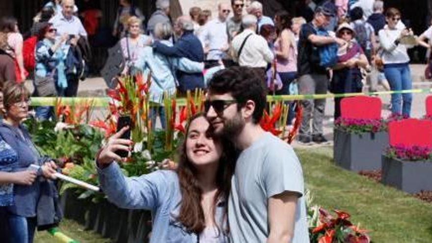 Selfie a Temps de Flors.