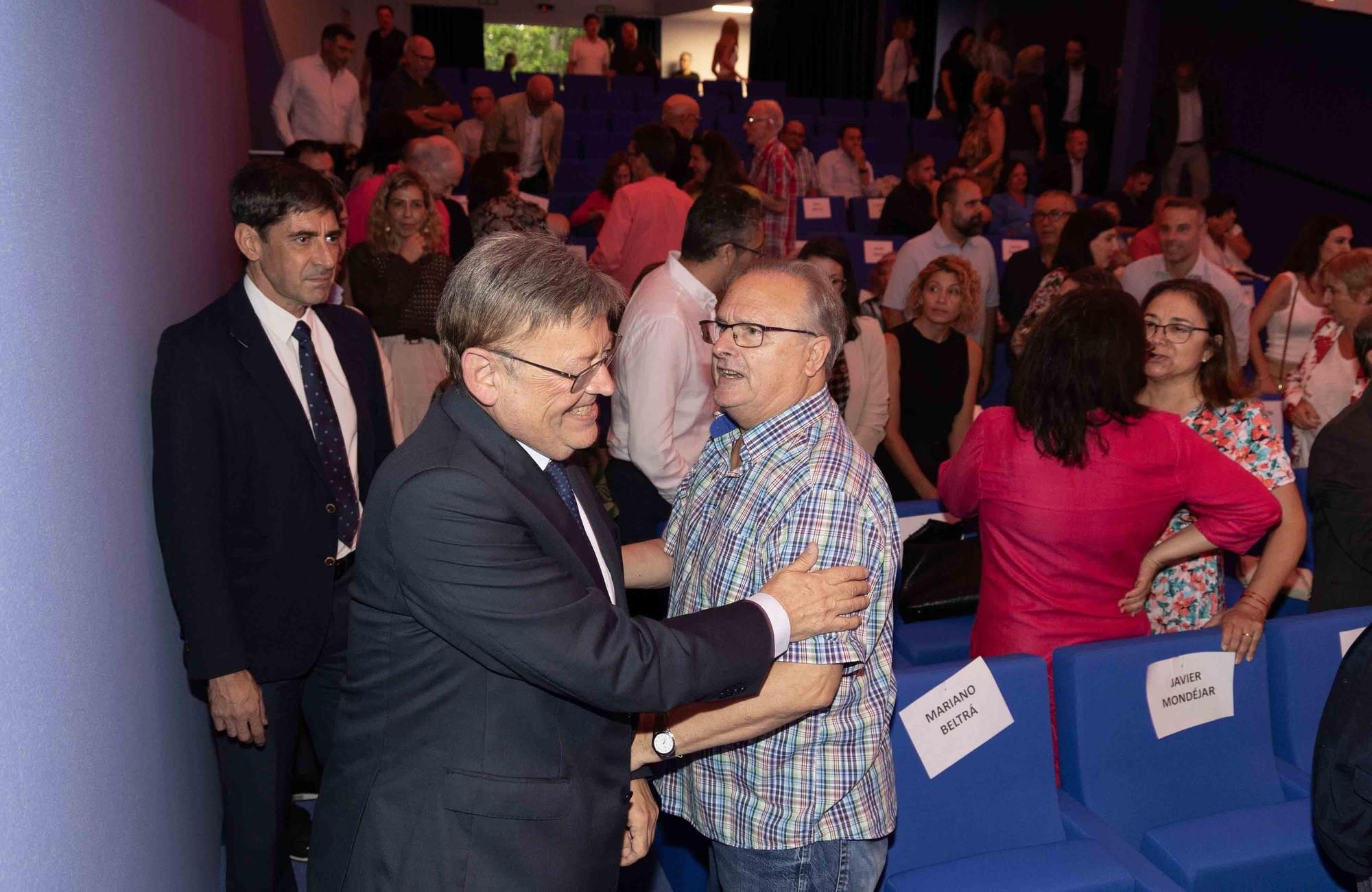 Presentación del libro de Ximo Puig "Una Idea de esperanza" en el Club Información