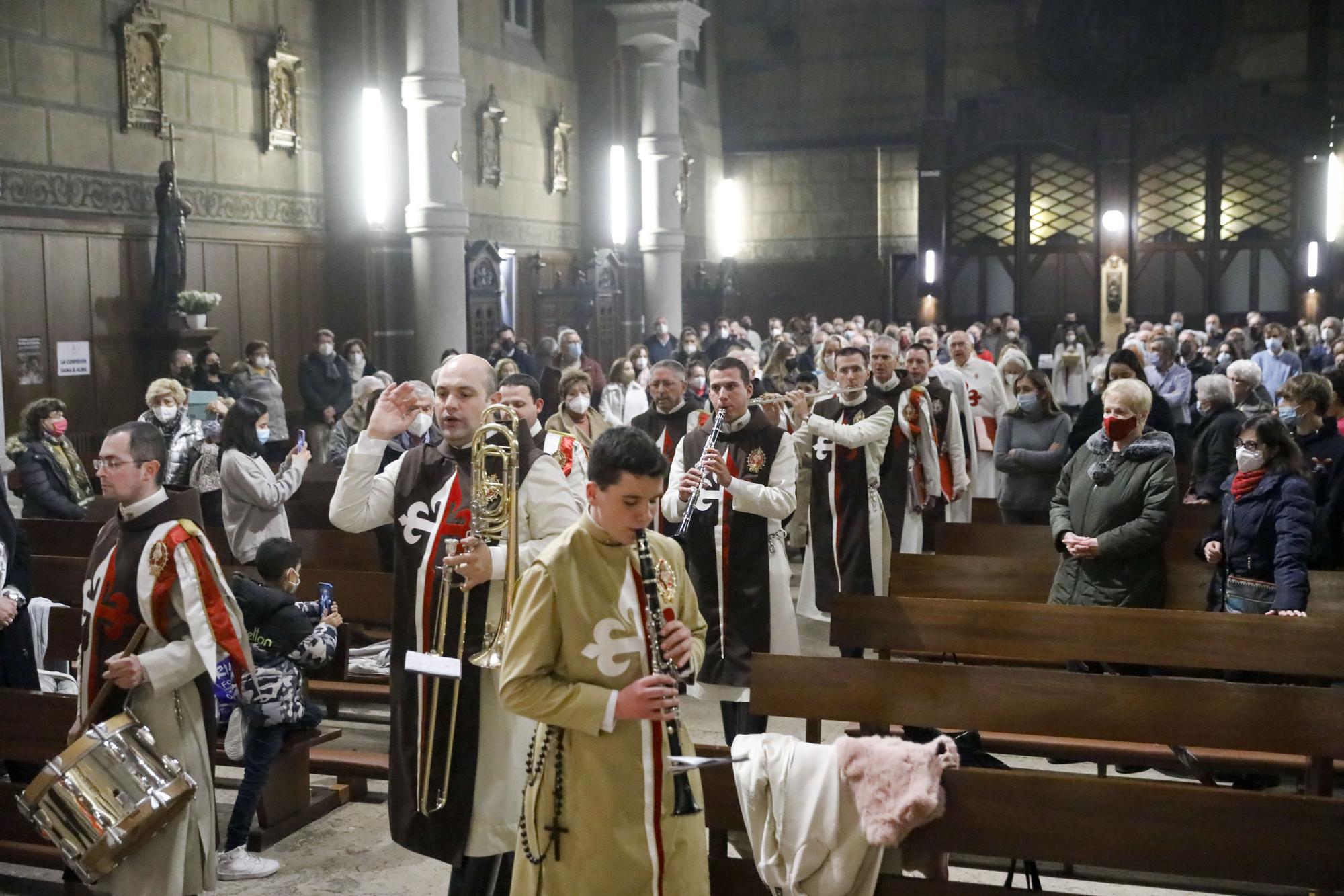 Homenaje musical a la sagrada familia en la Basílica de Gijón