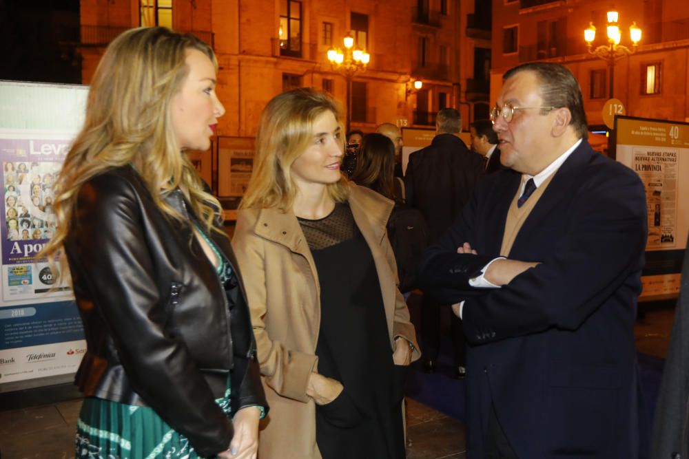 Inauguración de la exposición 'España y Prensa Ibérica: 40 años de historia democrática'