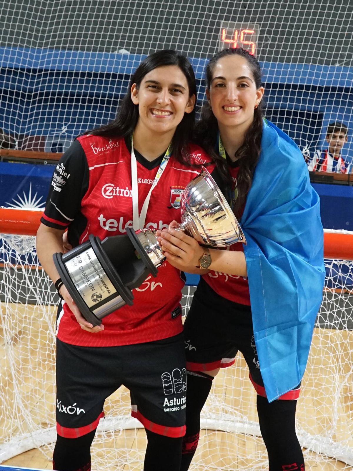 Ana Catarina y Nuria Almeida, las jugadoras que marcaron los penaltis