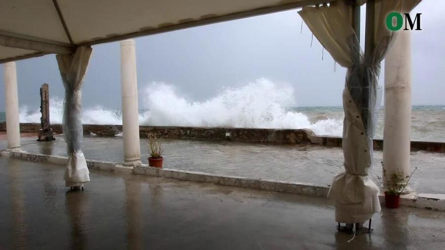 El Guadalmedina crecido y el Balneario inundado