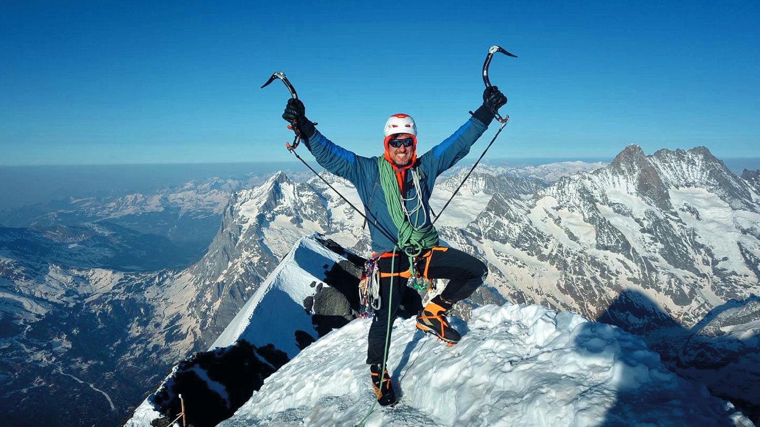 Carlos Suárez, escalador y alpinista, es otro de los invitados.