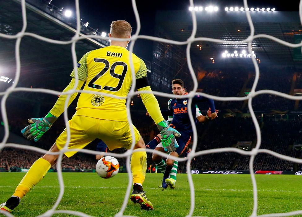 Europa League:  Celtic-Valencia CF (0-2)