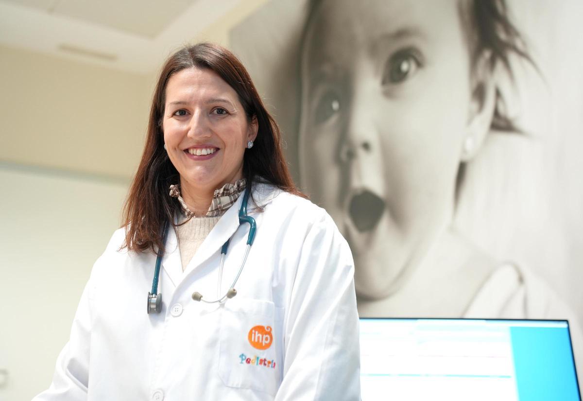La pediatra Gema López, del hospital San Juan de Dios.