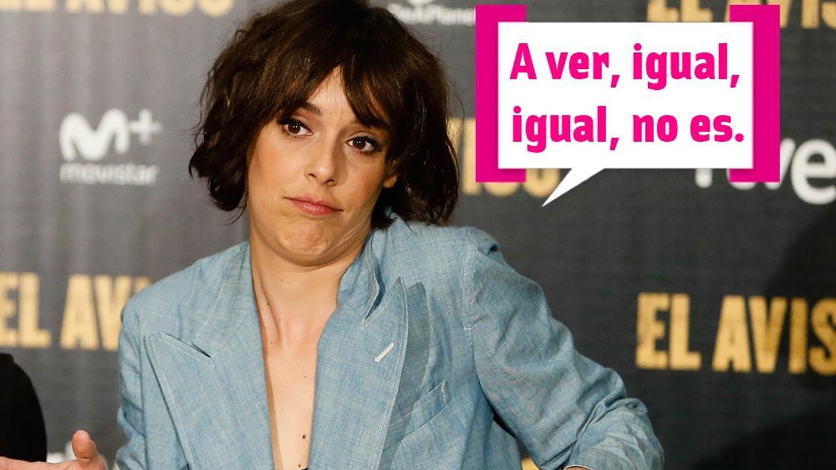 Belén Cuesta dice que no es igual