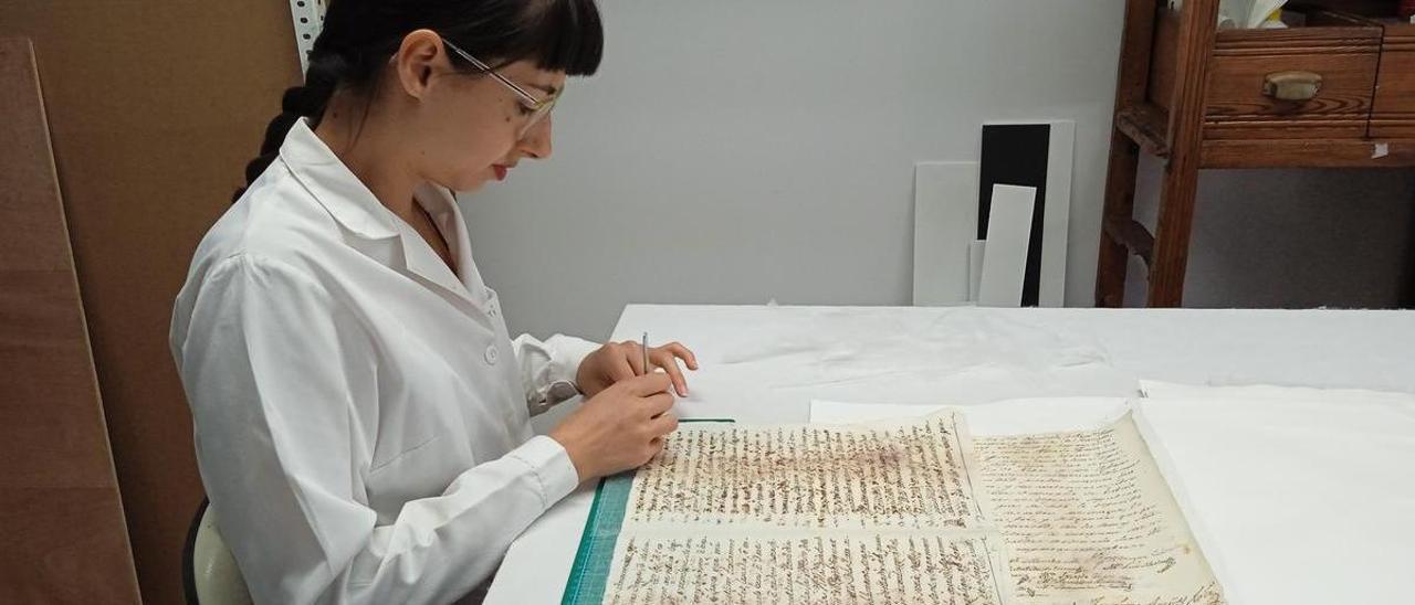 Debido a su valor, se documentaron fotográficamente los dos manuscritos restaurados.