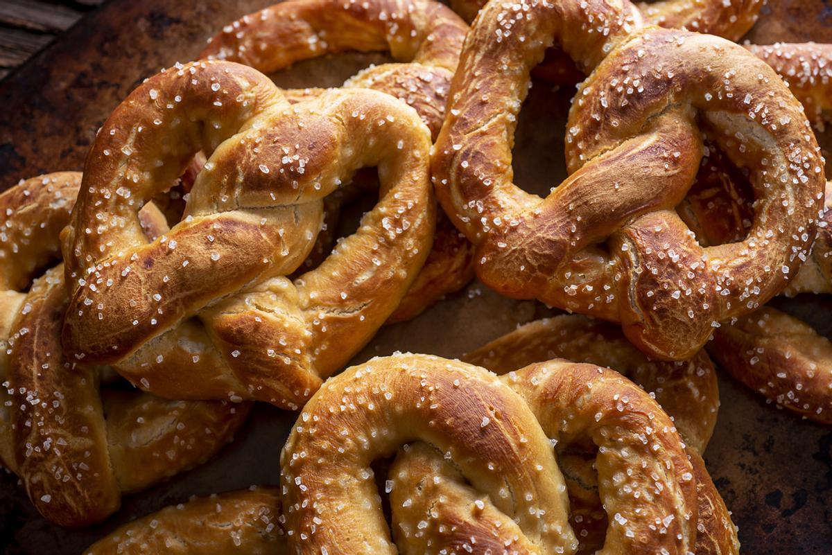Pretzels caseros