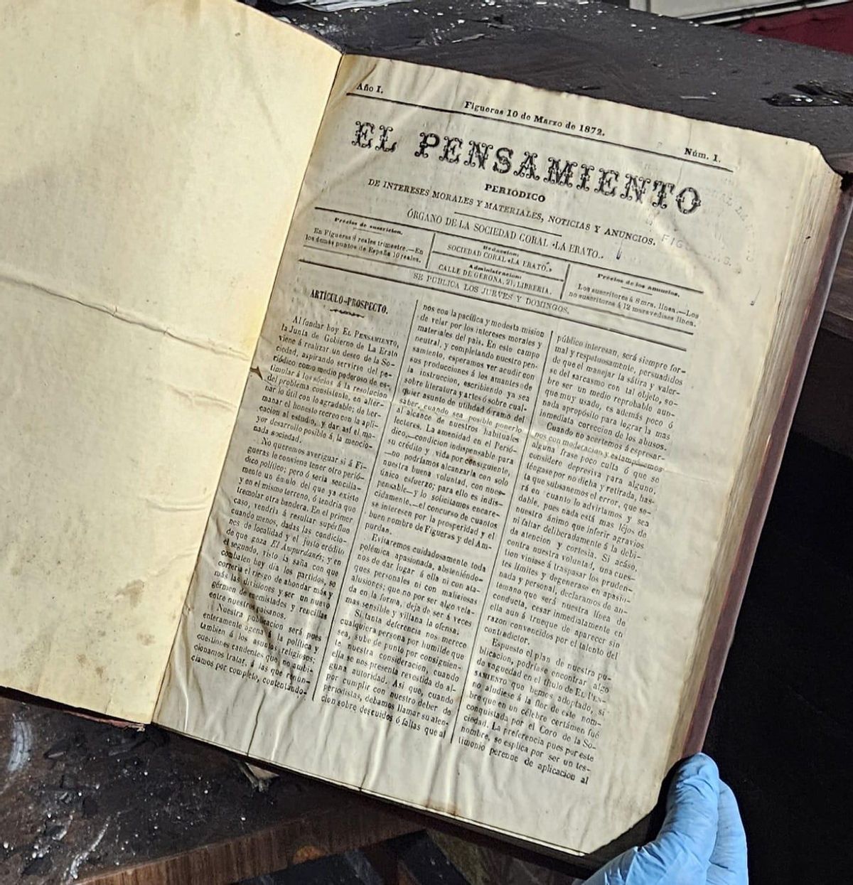 El Pensamiento, editat el 1872.