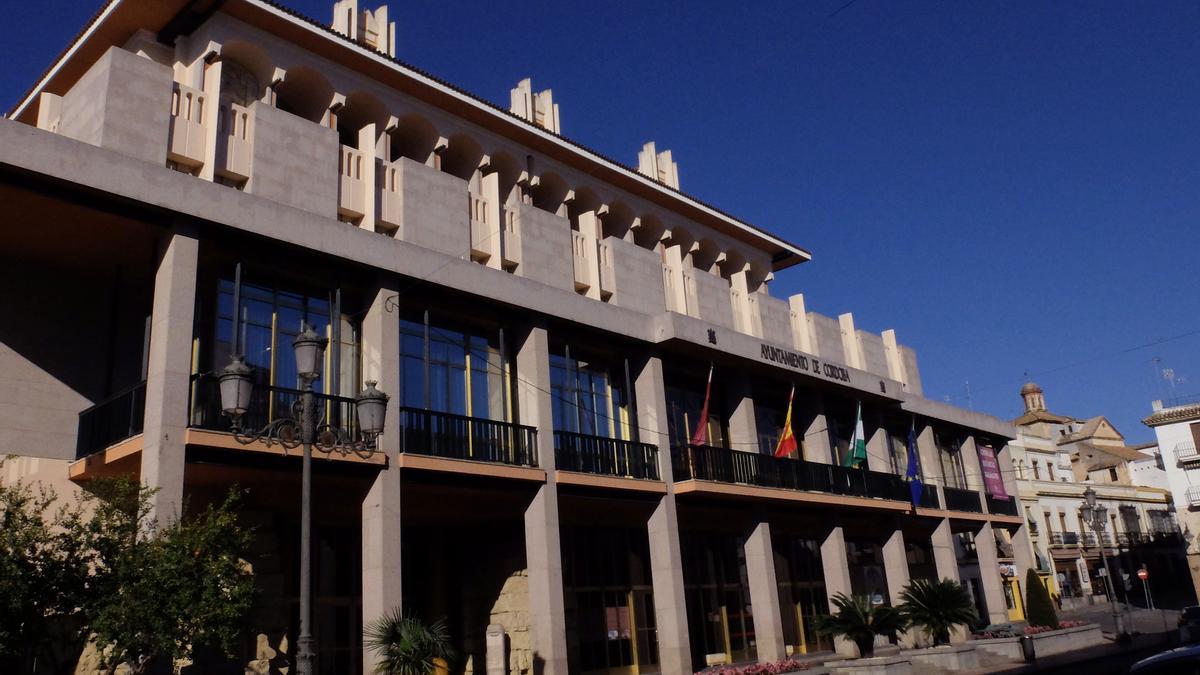 Fachada del Ayuntamiento de Córdoba.