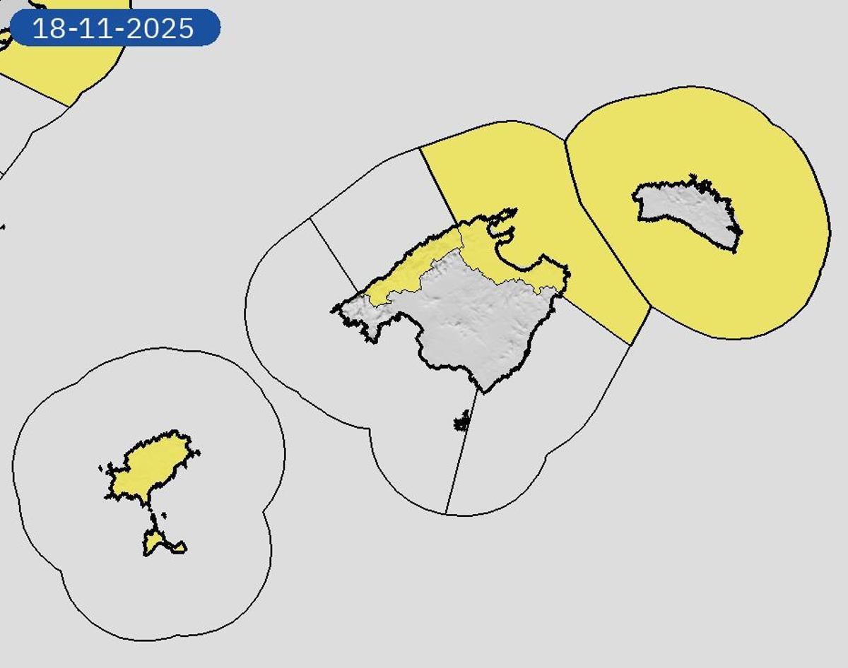 Avisos meteorológicos para este martes