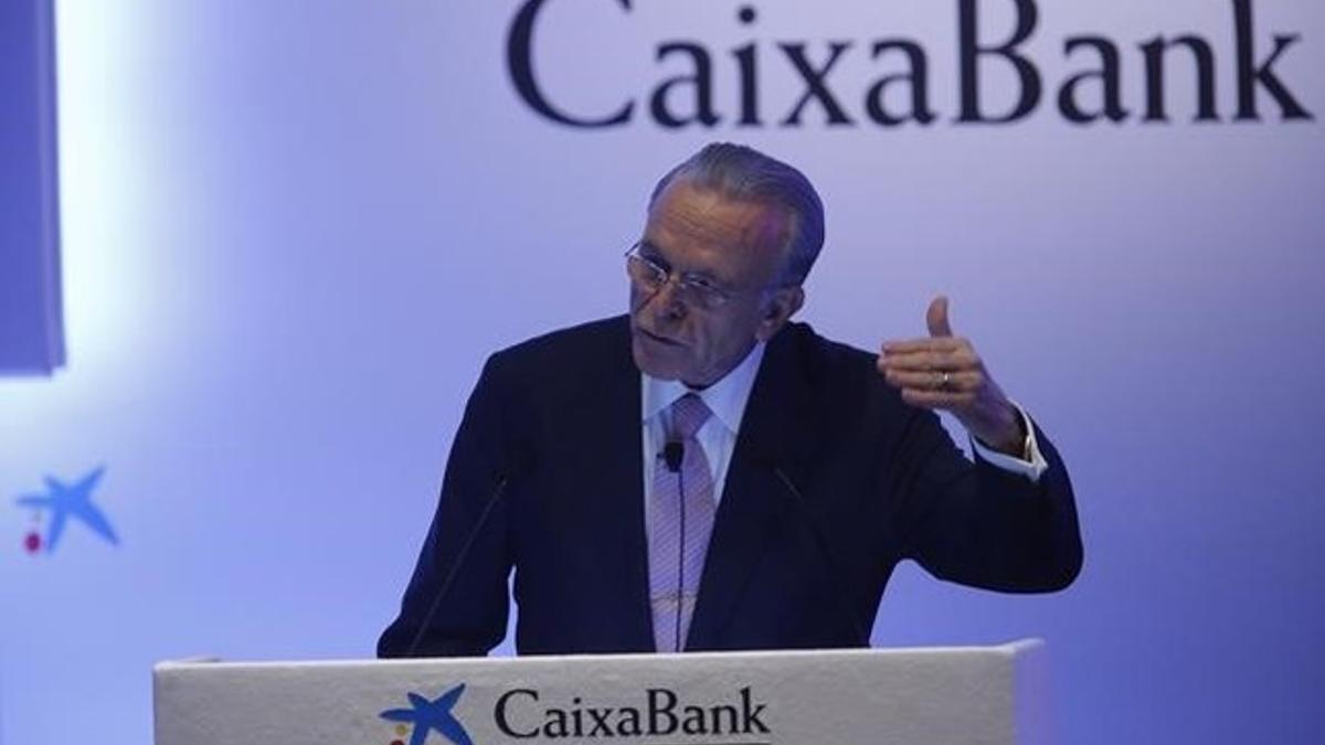 El presidente de CaixaBank, Isidre Fainé.