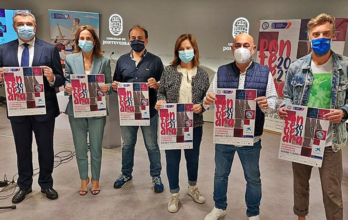 Presentación de la cita, ayer en el Teatro Principal. | // FDV