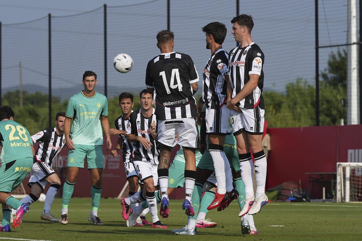 Les imatges del partit amistós entre el Girona i el Castelló