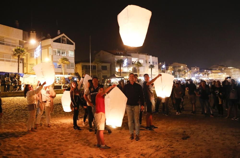 Vigo disfruta de la noche de San Juan