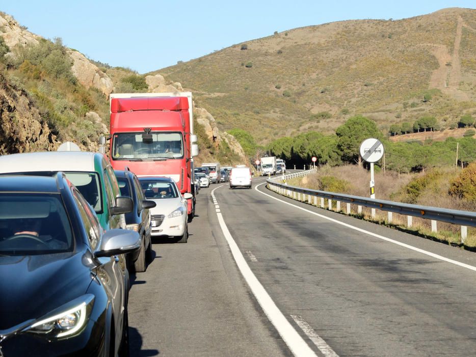 Accident mortal a l''''N-260, a Llançà