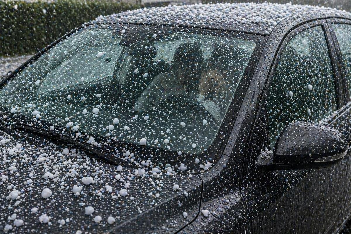 granizo lluvia conducir neomotor