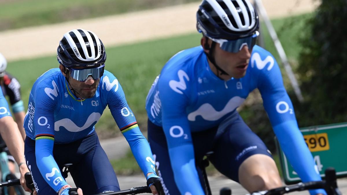 Alejandro Valverde, en la Amstel Gold Race.