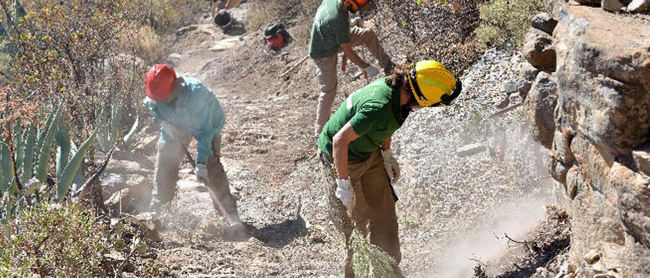 Medio Ambiente saca brillo a La Plata de la cumbre