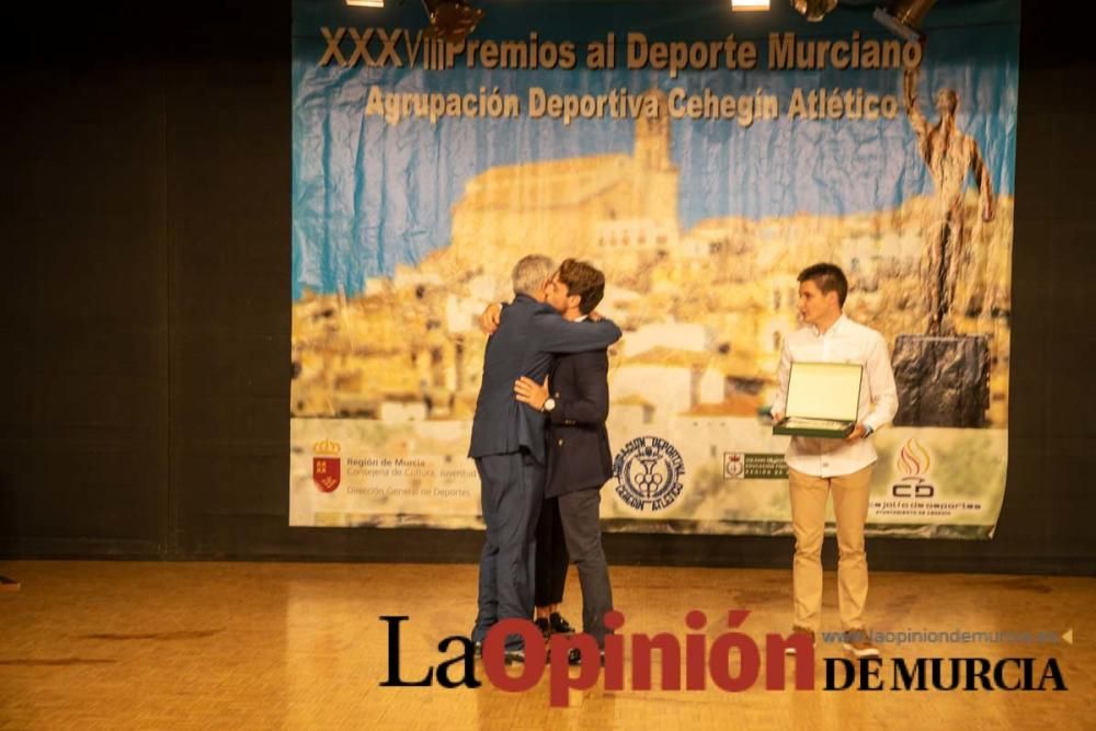 Gala de premios al Deporte murciano en Cehegín